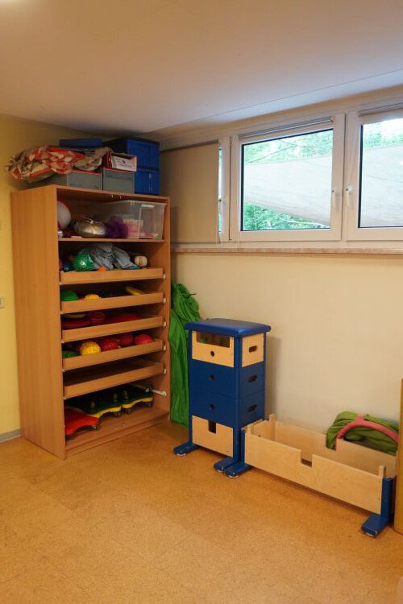 Bewegungsraum Kindergarten Kita Hölderlinstraße