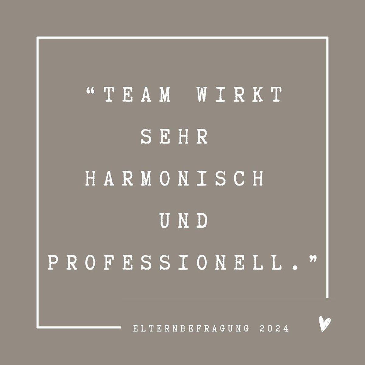 Rückmeldung Elternbefragung Kita Hölderlinstraße