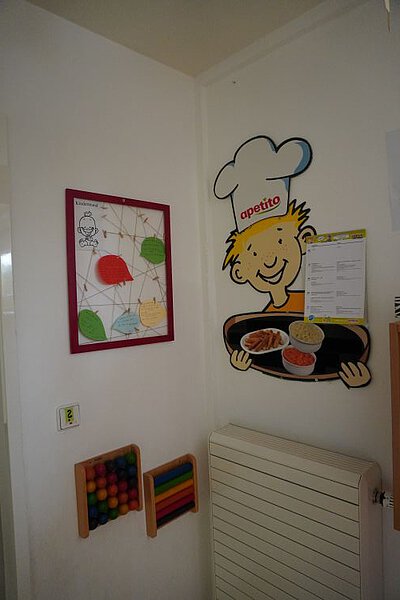 Garderobe Krippe Kita Hölderlinstraße