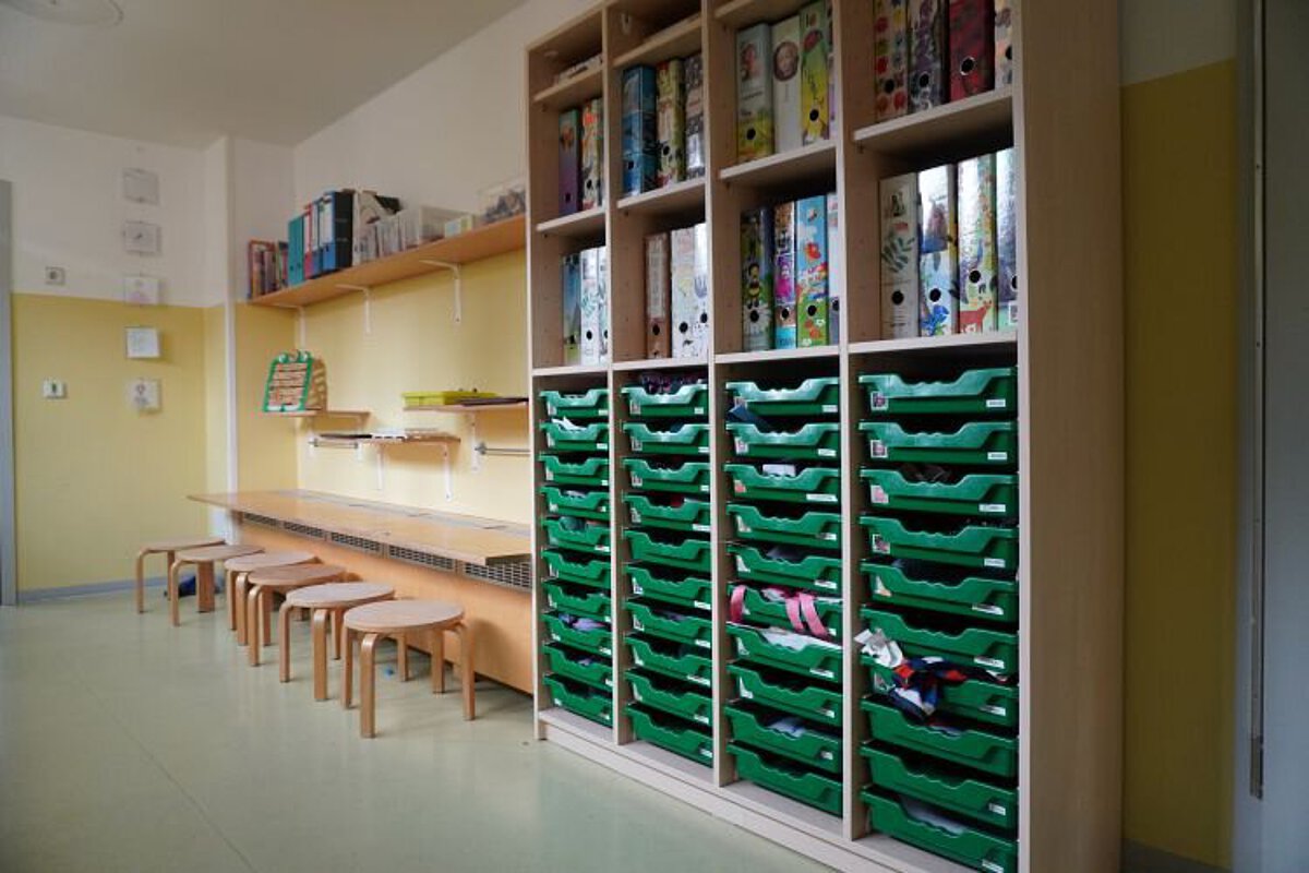 Flur Kindergarten Kita Hölderlinstraße