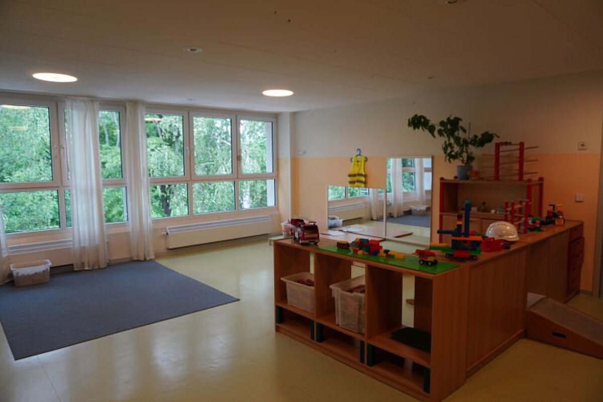Bauraum Kindergarten Kita Hölderlinstraße
