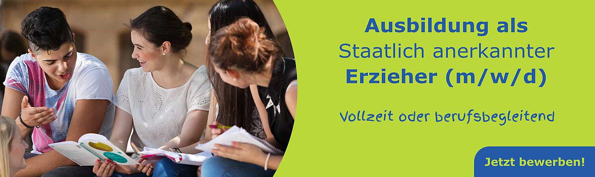 Auszubildende Ausbildung Erzieher in Vollzeit oder berufsbegleitend jetzt bewerben
