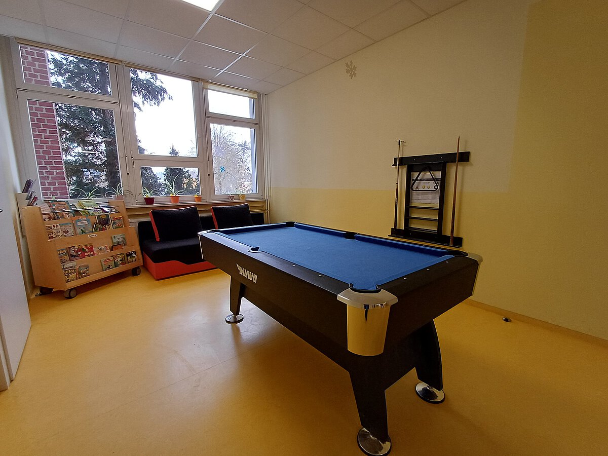 Billardtisch im Lounge
