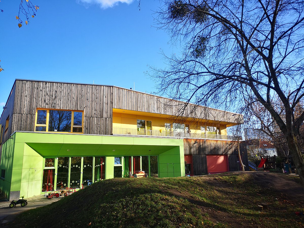 Ein Blick in den Garten