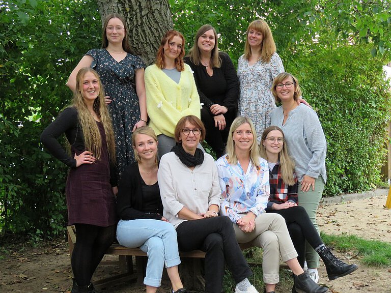 Schönstes Kindergartenteam - Erzieherinnen - Pädagogische Fachkräfte - Kindergarten Windischholzhausen