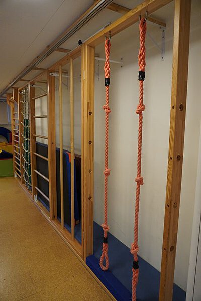 Bewegungsraum Kindergarten Kita Hölderlinstraße