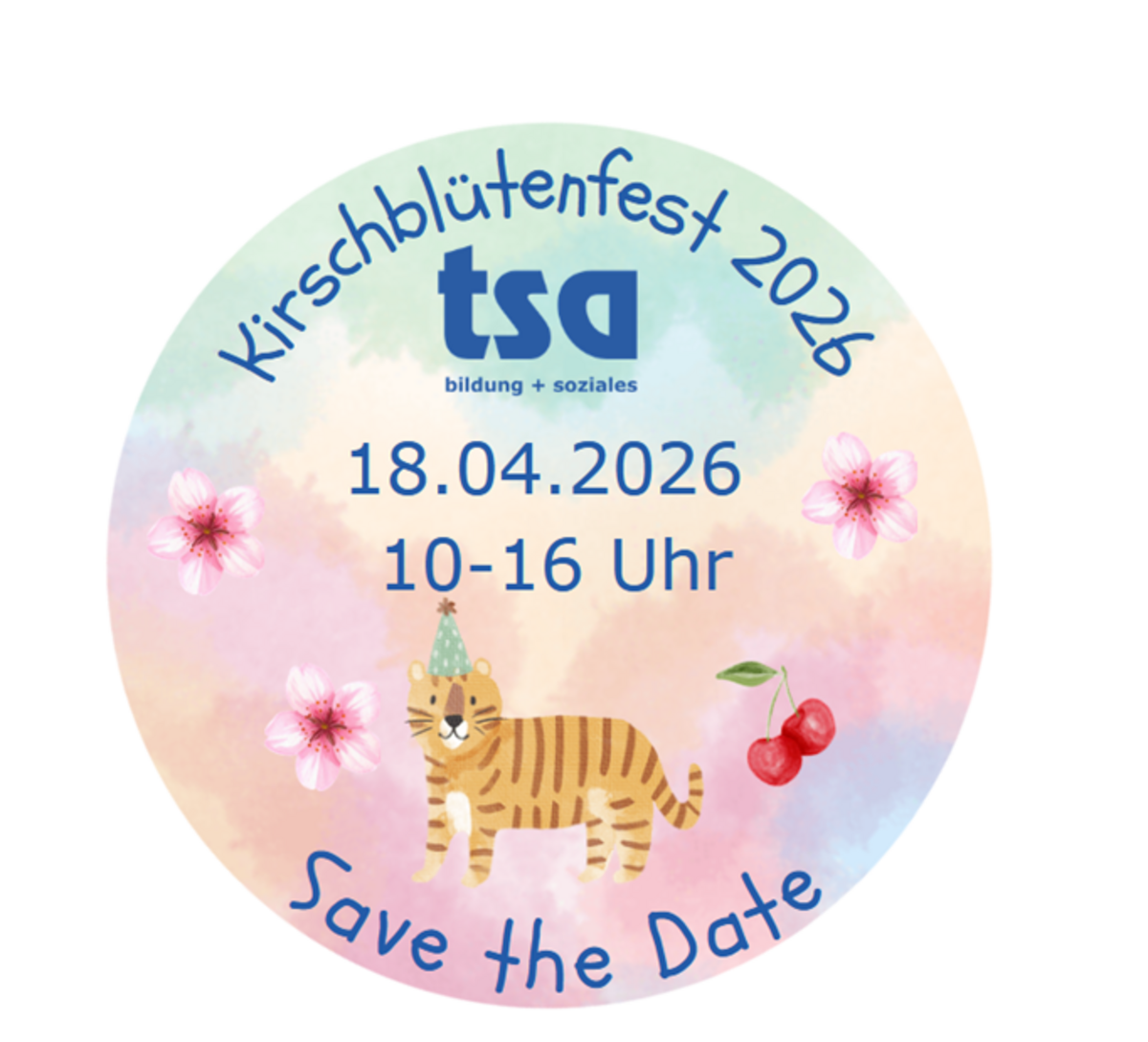Kirschblütenfest 2026 am 18. April von 10 bis 16 Uhr in der Kita Kirschallee