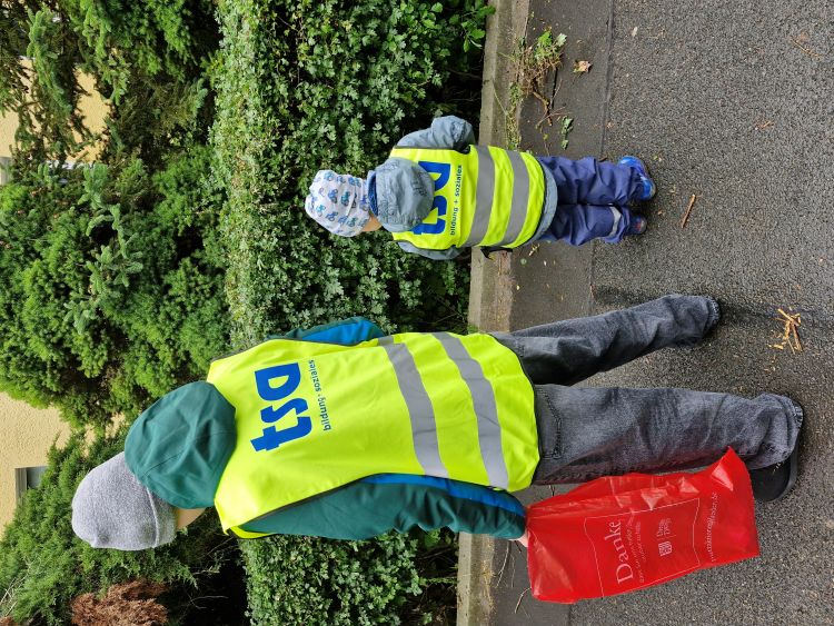 Clean-up mit der Kita Hölderlinstraße