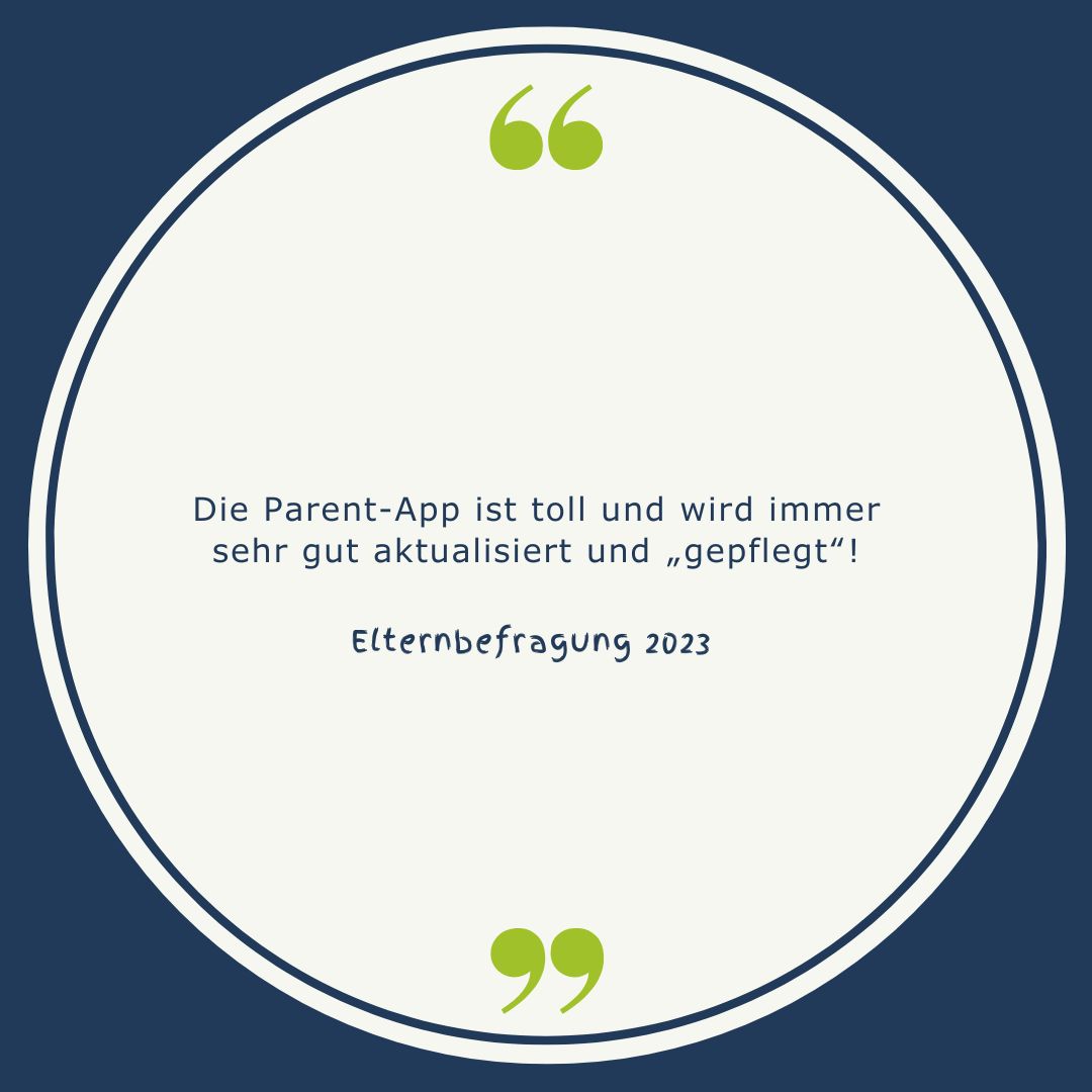 Zitat Elternbefragung Parent App