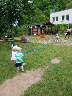 Kita Sportforum Bewegungsbaustelle Bewegungsfest