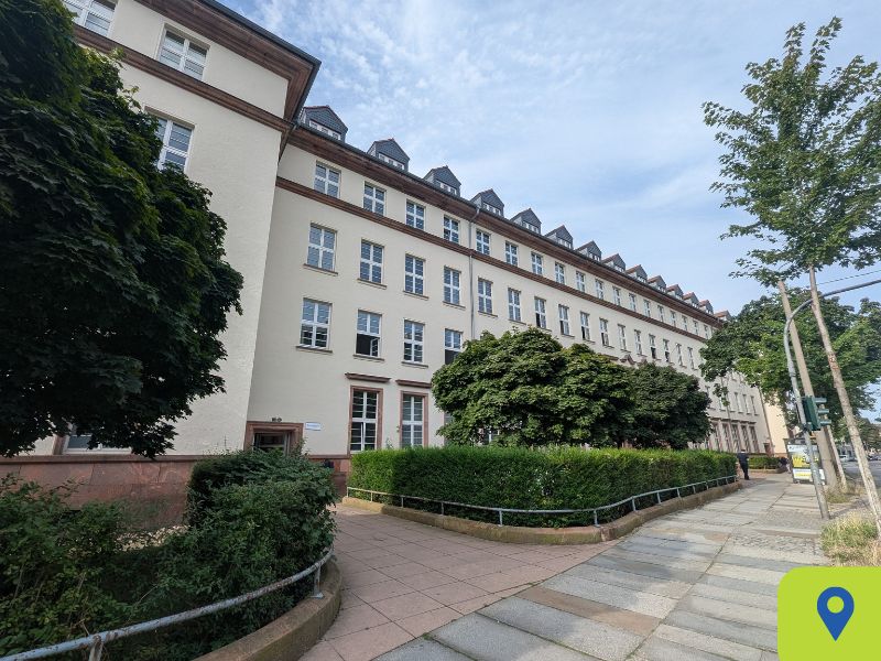 Schulgebäude der FBS Dresden in der Gerokstraße 20 in 01307 Dresden